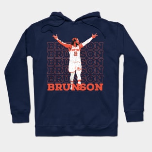 jalen brunson -  vintage grunge Hoodie